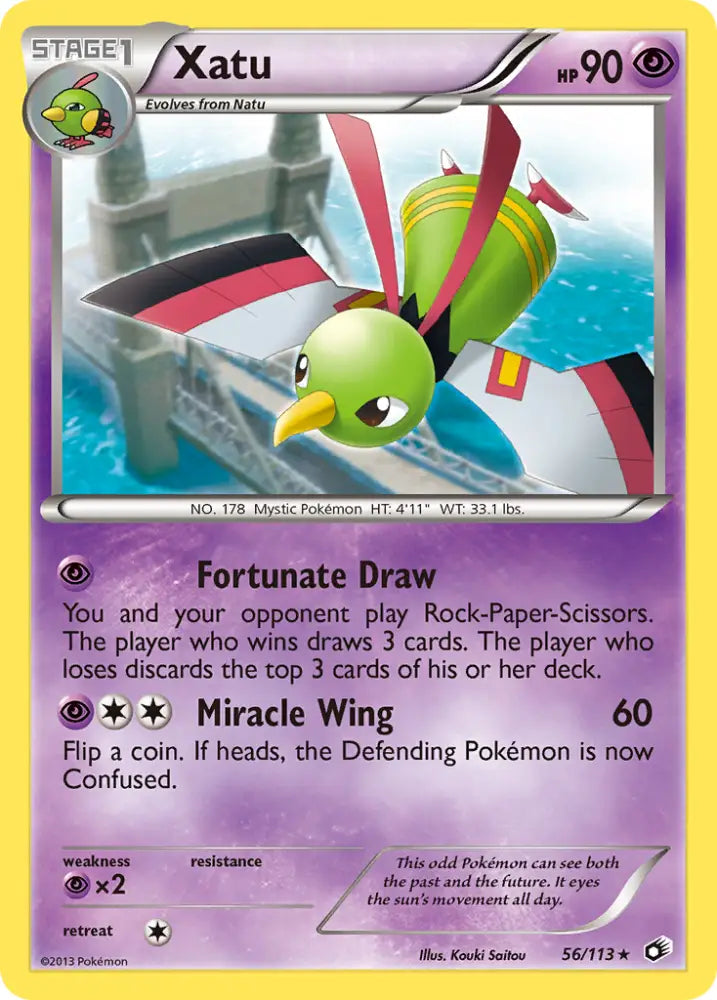 Xatu (56/113) [Black & White: Legendary Treasures] - Pokemon Single