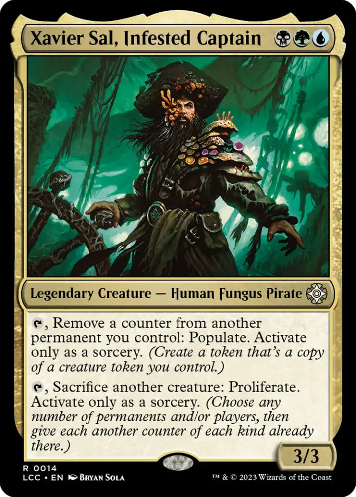 Xavier Sal Infested Captain [The Lost Caverns of Ixalan Commander] - MTG Single
