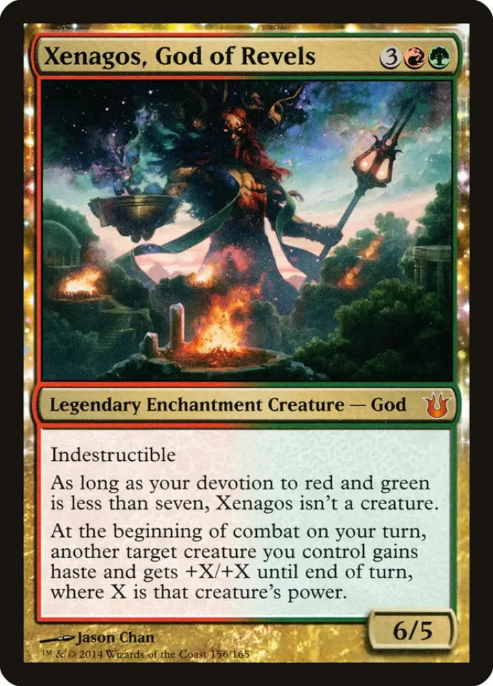 Xenagos God of Revels [Born of the Gods] - MTG Single