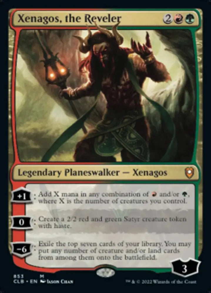 Xenagos the Reveler [Commander Legends: Battle for Baldur’s Gate] - MTG Single
