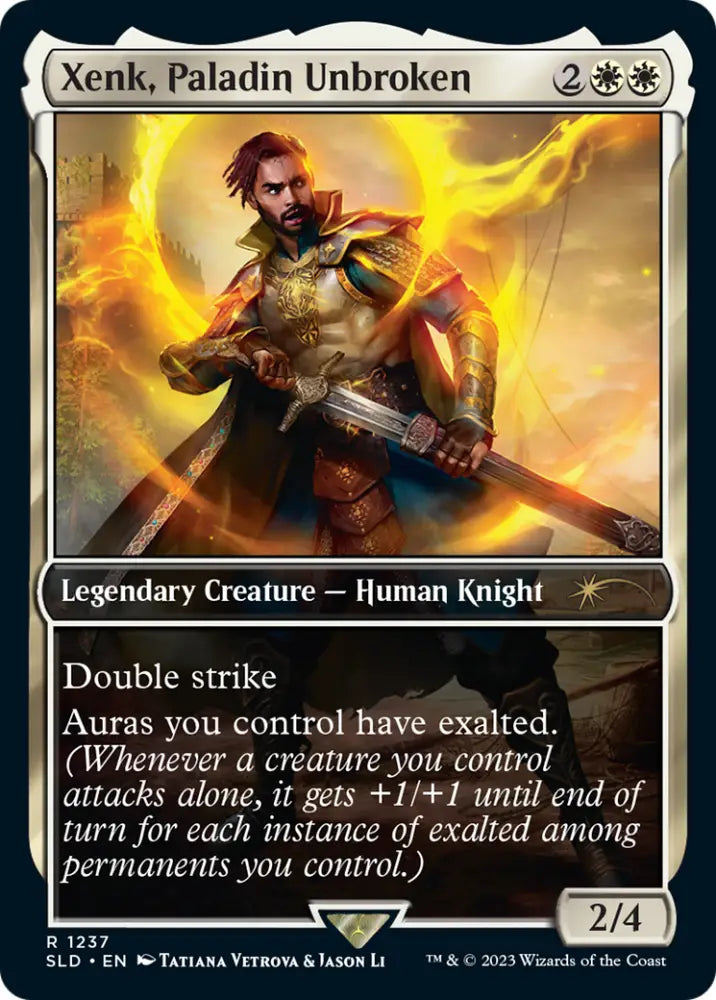 Xenk Paladin Unbroken [Secret Lair Drop Series] - MTG Single