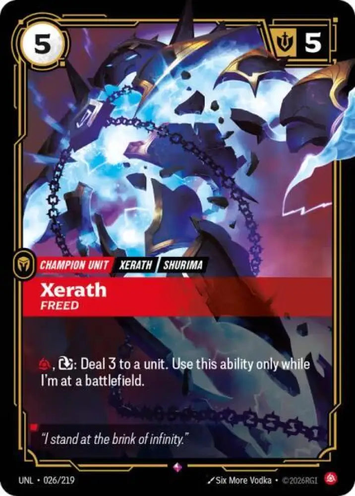 Xerath - Freed (026/219) [Unleashed]
