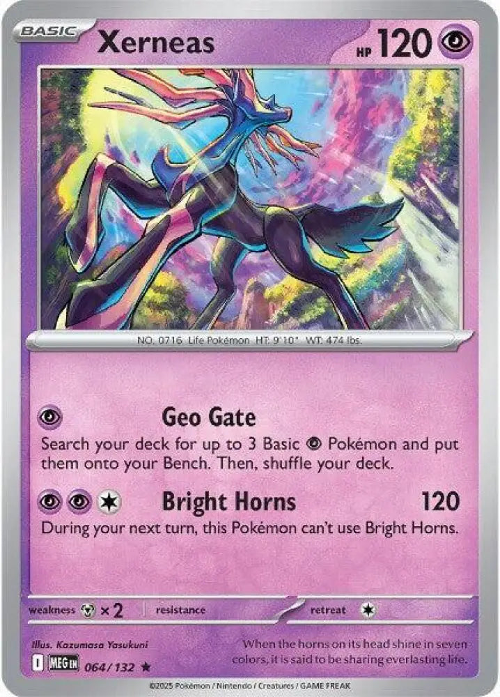 Xerneas (064/132) [ME01: Mega Evolution]