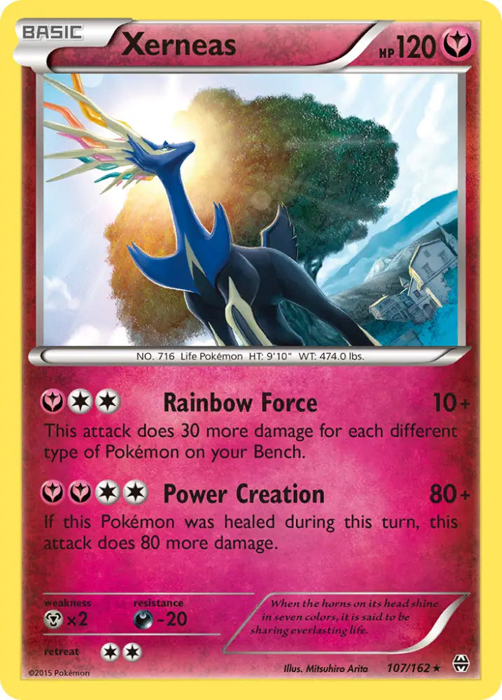 Xerneas (107/162) [XY: BREAKthrough] - Pokemon Single