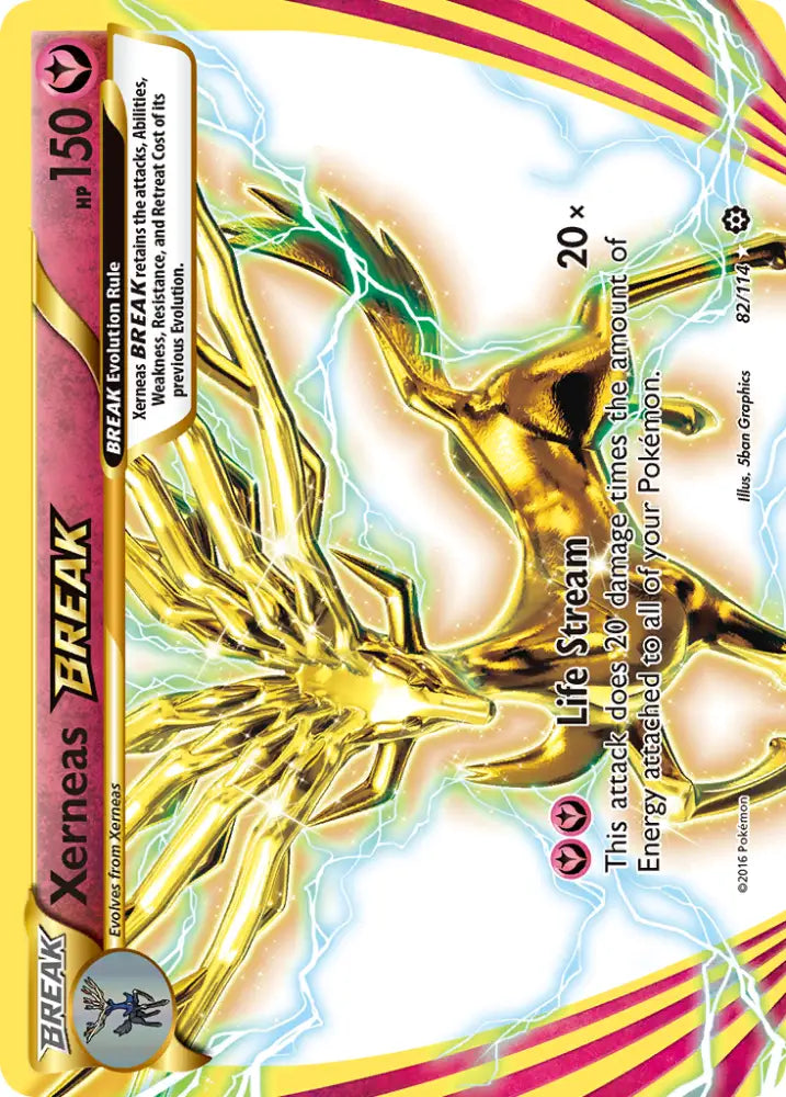 Xerneas BREAK (82/114) [XY: Steam Siege] - Pokemon Single