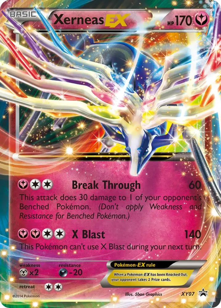 Xerneas EX (XY07) [XY: Black Star Promos] - Pokemon Single