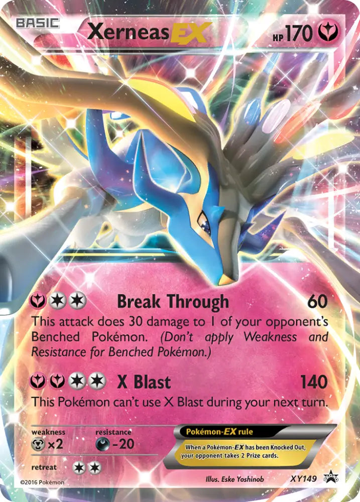 Xerneas EX (XY149) [XY: Black Star Promos] - Pokemon Single