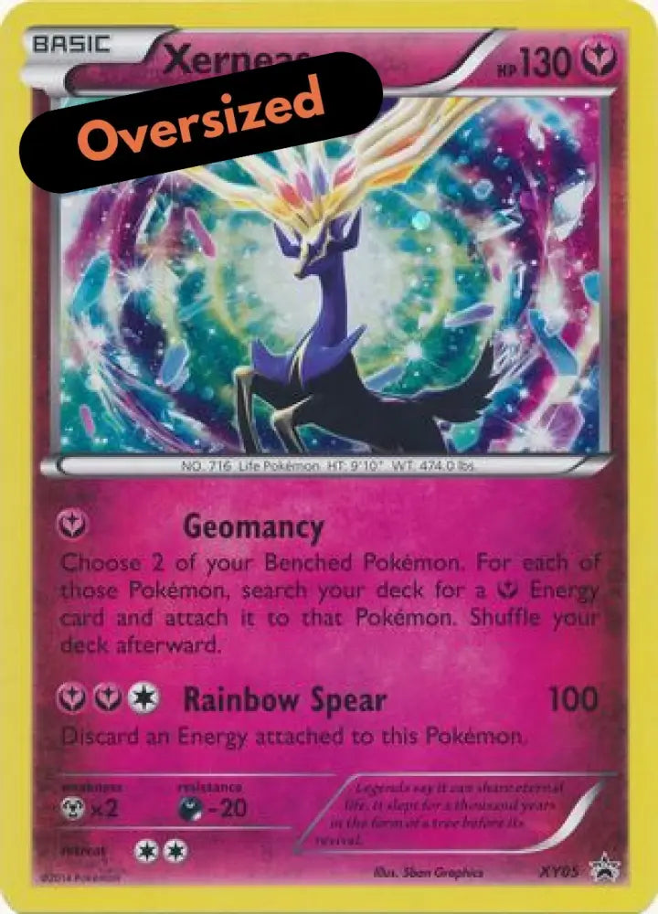 Xerneas (XY05) (Jumbo Card) [XY: Black Star Promos] - Pokemon Single