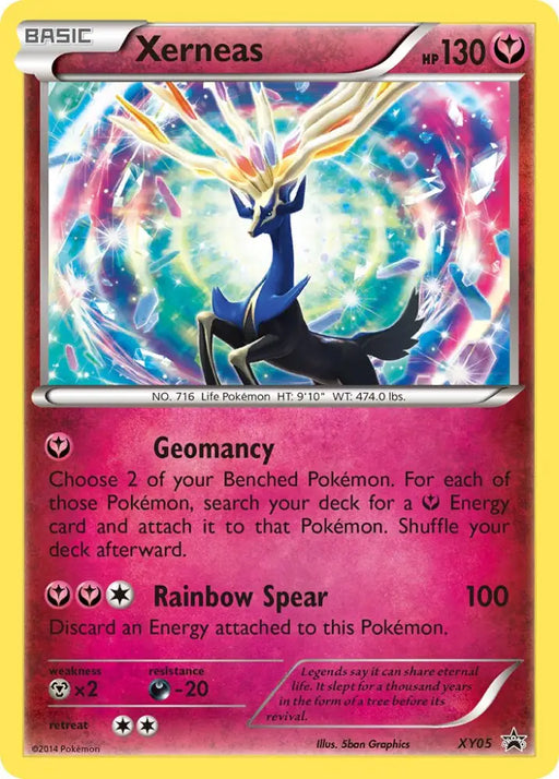 Xerneas (XY05) [XY: Black Star Promos] - Pokemon Single