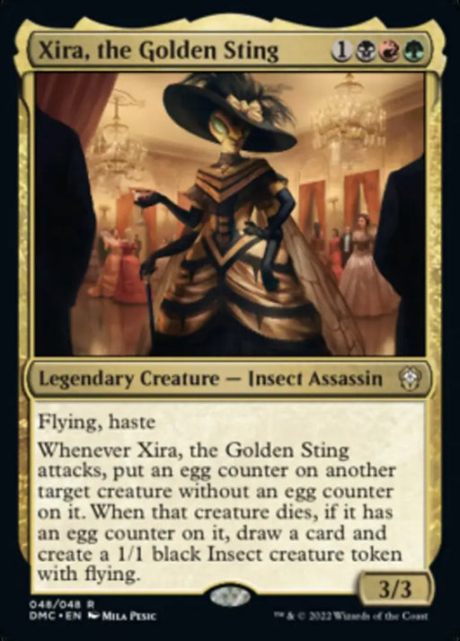 Xira the Golden Sting [Dominaria United Commander] - MTG Single