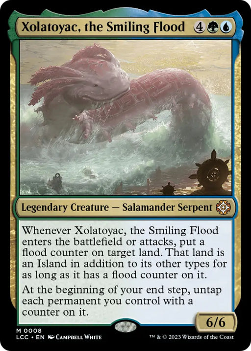 Xolatoyac the Smiling Flood [The Lost Caverns of Ixalan Commander] - MTG Single