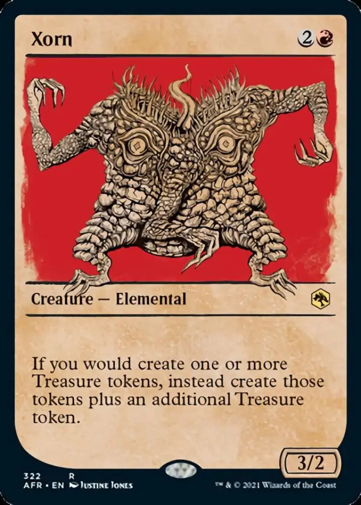 Xorn (Showcase) [Dungeons & Dragons: Adventures in the Forgotten Realms] - MTG Single