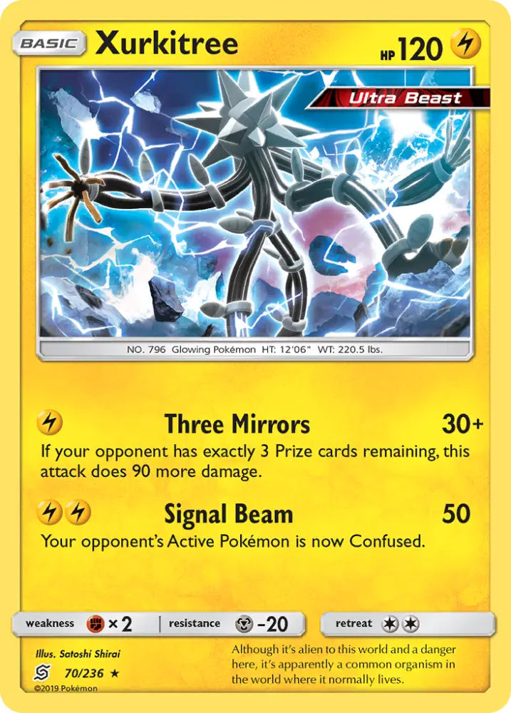 Xurkitree (70/236) [Sun & Moon: Unified Minds] - Pokemon Single