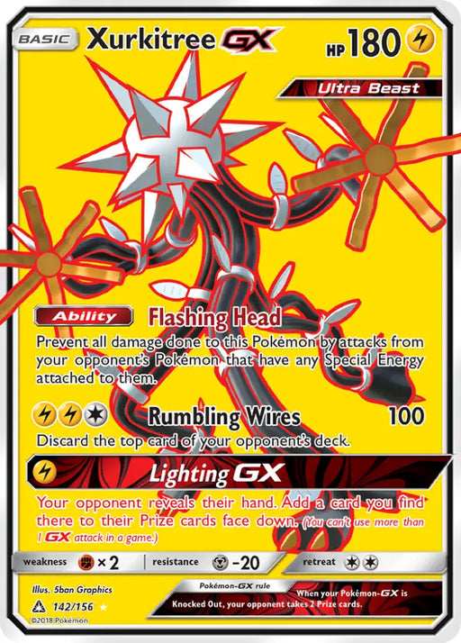 Xurkitree GX (142/156) [Sun & Moon: Ultra Prism] - Pokemon Single