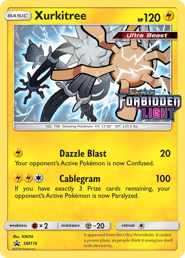 Xurkitree (SM116) [Sun & Moon: Black Star Promos] - Pokemon Single