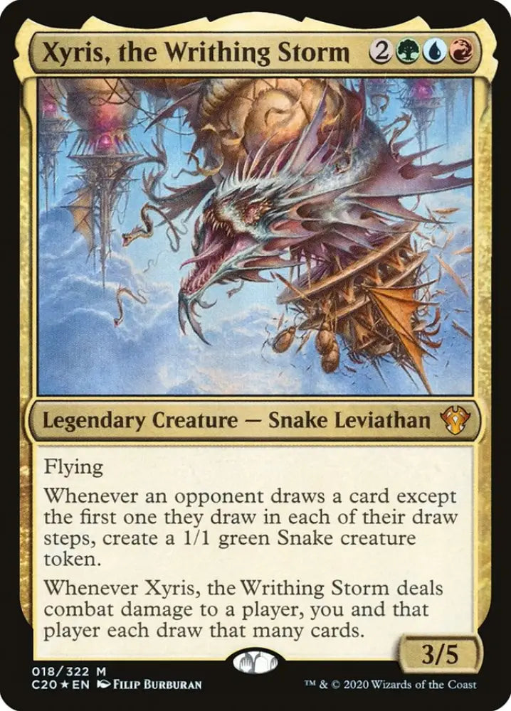 Xyris the Writhing Storm [Commander 2020] - MTG Single