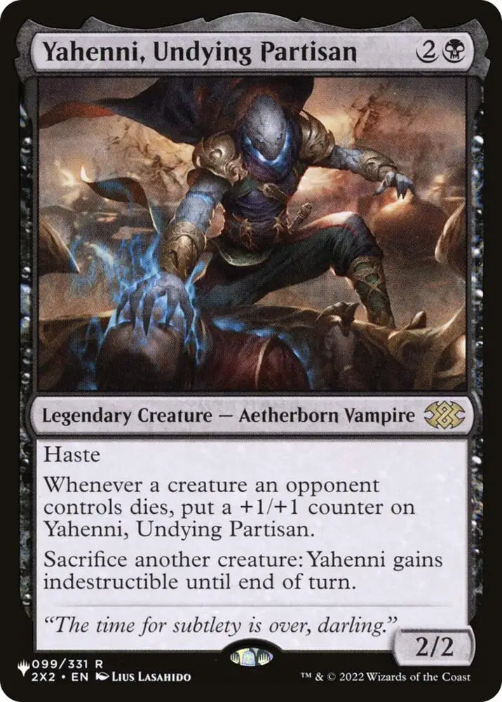 Yahenni, Undying Partisan (2X2) (99) [The List]