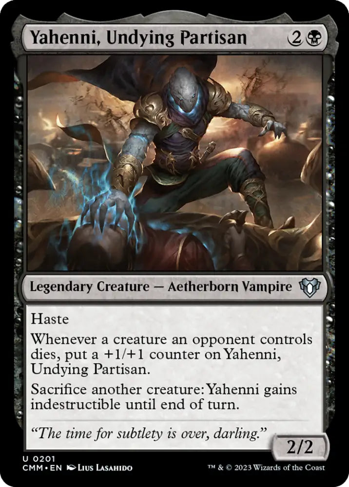Yahenni Undying Partisan [Commander Masters] - MTG Single