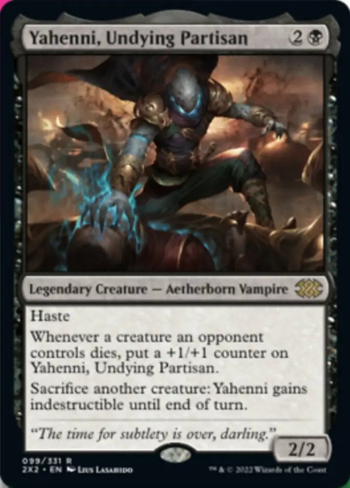 Yahenni Undying Partisan [Double Masters 2022] - MTG Single