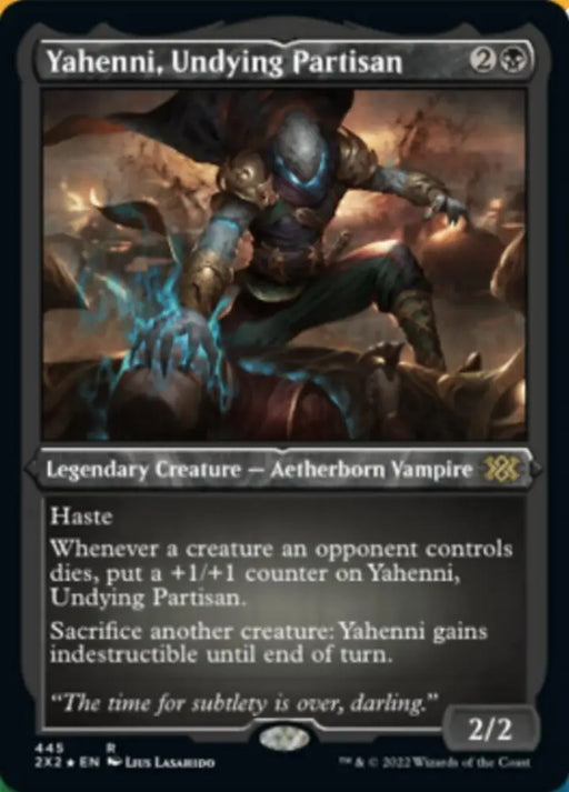 Yahenni Undying Partisan (Foil Etched) [Double Masters 2022] - MTG Single