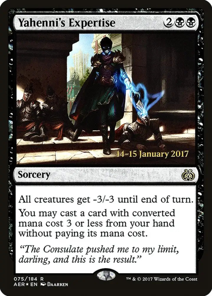 Yahenni’s Expertise [Aether Revolt Prerelease Promos] - MTG Single