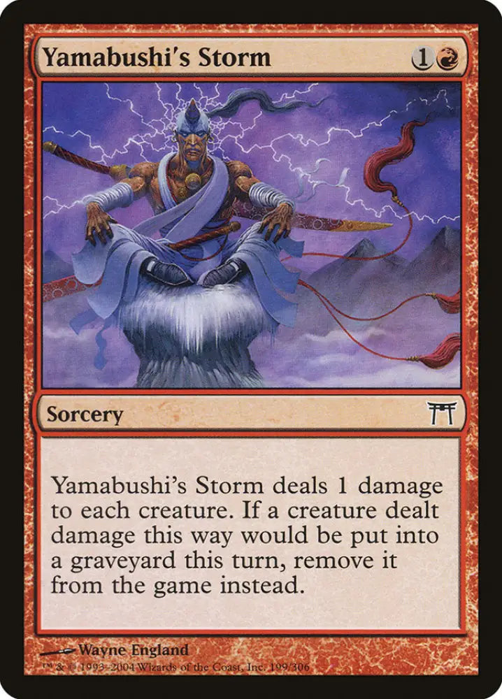 Yamabushi’s Storm [Champions of Kamigawa] - MTG Single