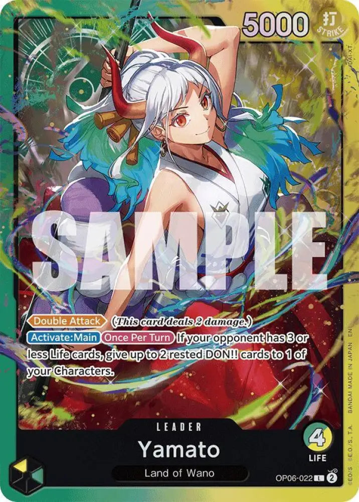Yamato (OP06-022) [Starter Deck 28: GREEN/YELLOW Yamato]