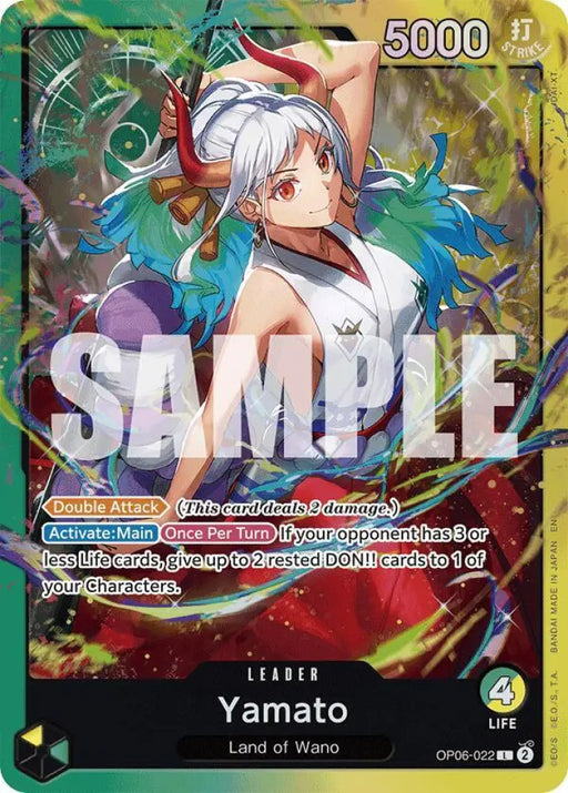Yamato (OP06-022) [Starter Deck 28: GREEN/YELLOW Yamato]