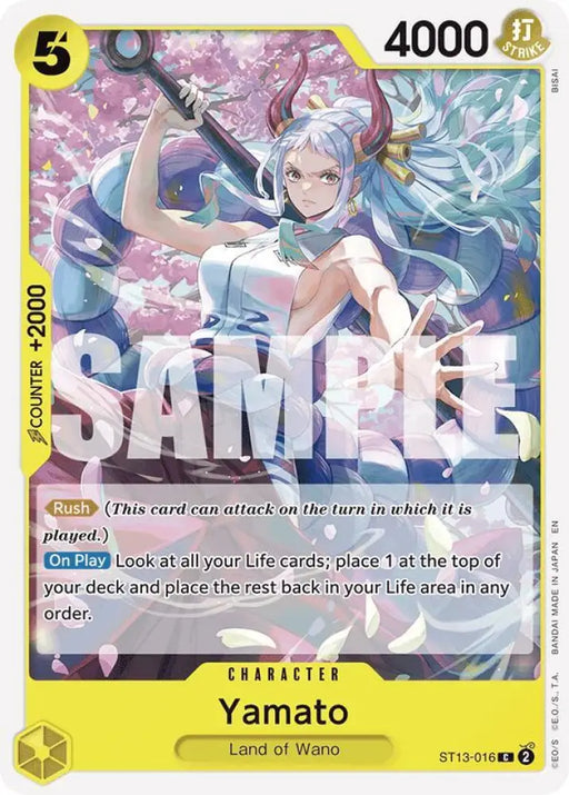 Yamato (Reprint) (ST13-016) [Starter Deck 28: GREEN/YELLOW Yamato]