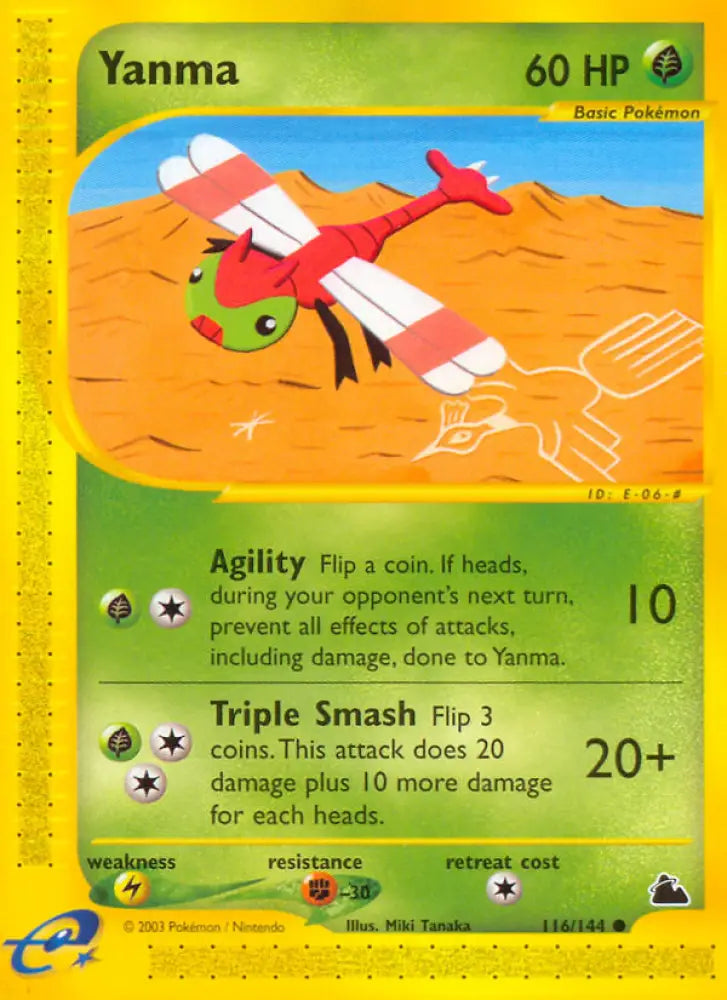 Yanma (116/144) [Skyridge] - Pokemon Single