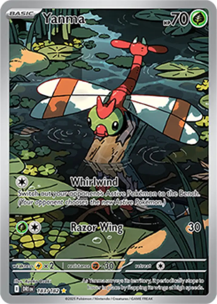 Yanma (183/182) [SV10: Destined Rivals] - Pokemon Single