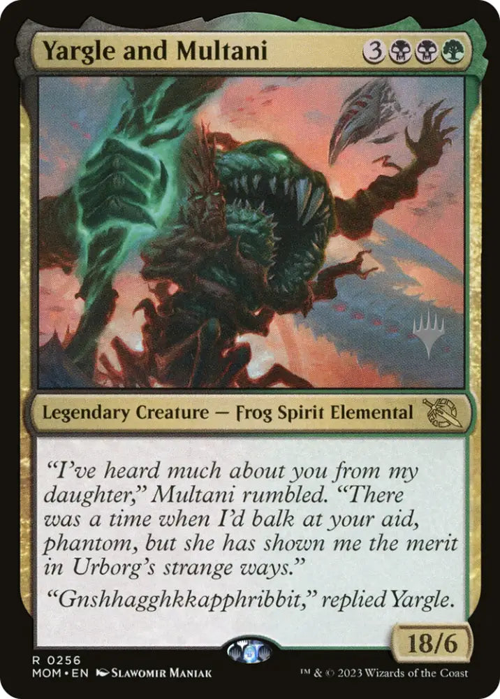 Yargle and Multani (Promo Pack) [March of the Machine Promos] - MTG Single
