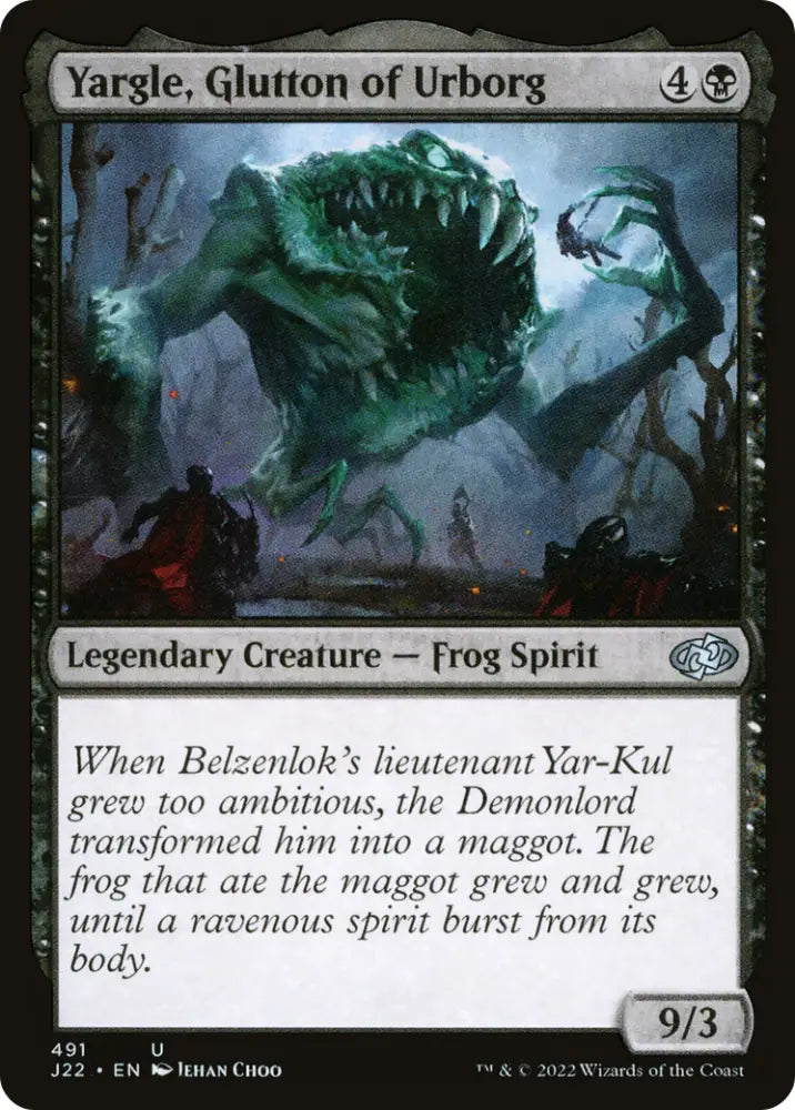 Yargle Glutton of Urborg [Jumpstart 2022] - MTG Single