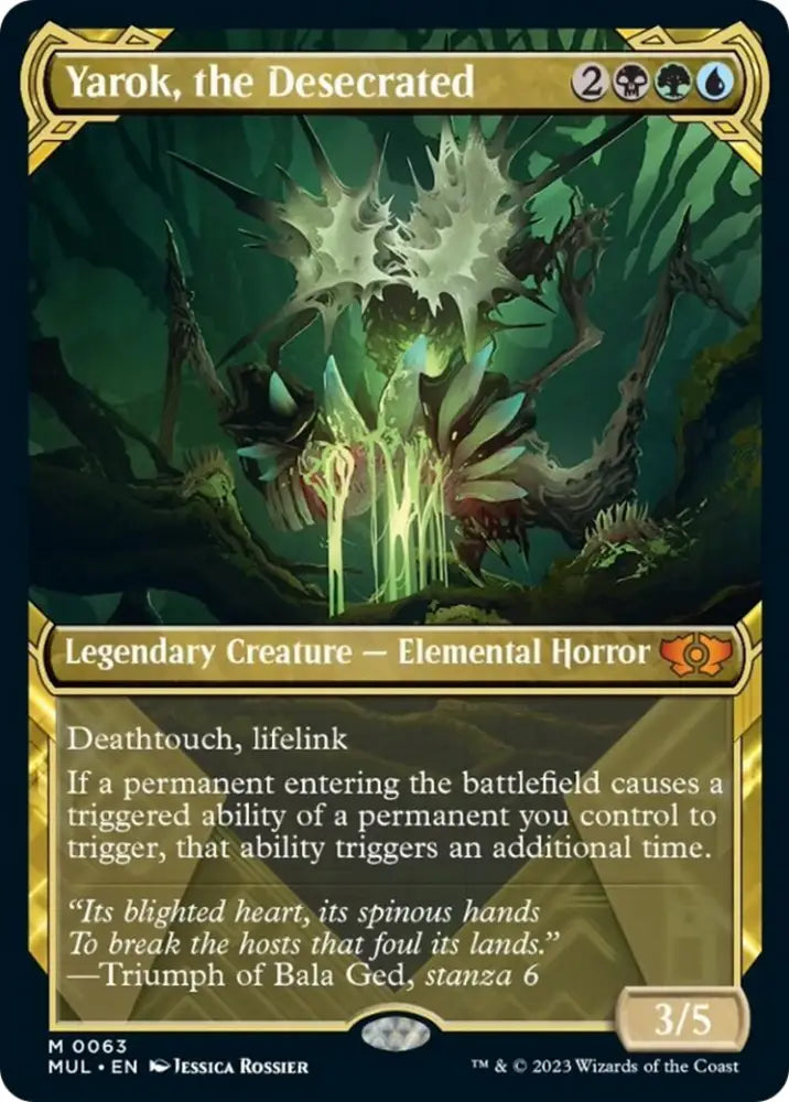 Yarok the Desecrated [Multiverse Legends] - MTG Single