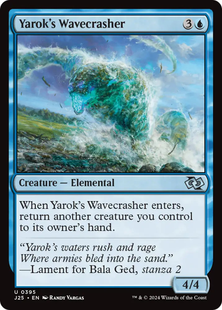 Yarok’s Wavecrasher [Foundations Jumpstart] - MTG Single