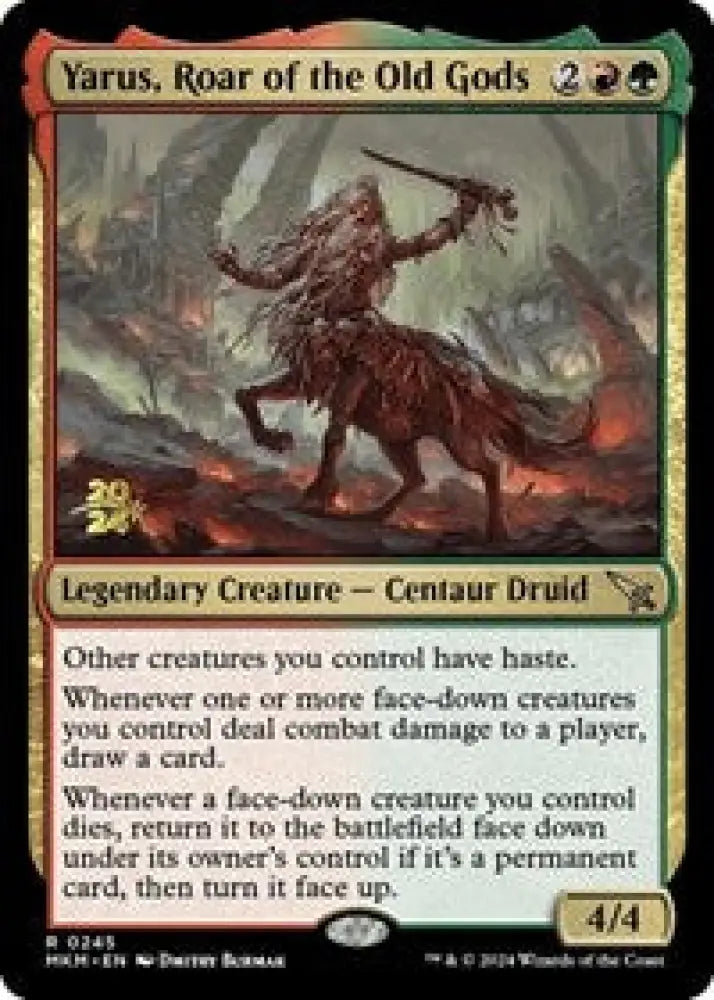 Yarus, Roar of the Old Gods (245) [Prerelease Cards]