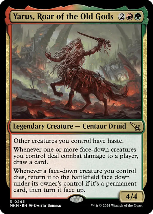 Yarus Roar of the Old Gods [Murders at Karlov Manor] - MTG Single