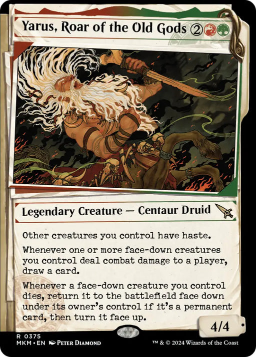 Yarus Roar of the Old Gods (Showcase) [Murders at Karlov Manor] - MTG Single