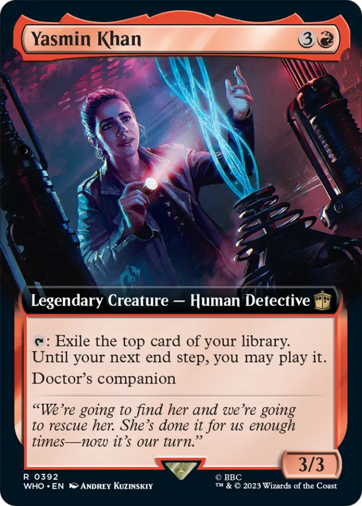 Yasmin Khan (Extended Art) [Doctor Who] - MTG Single