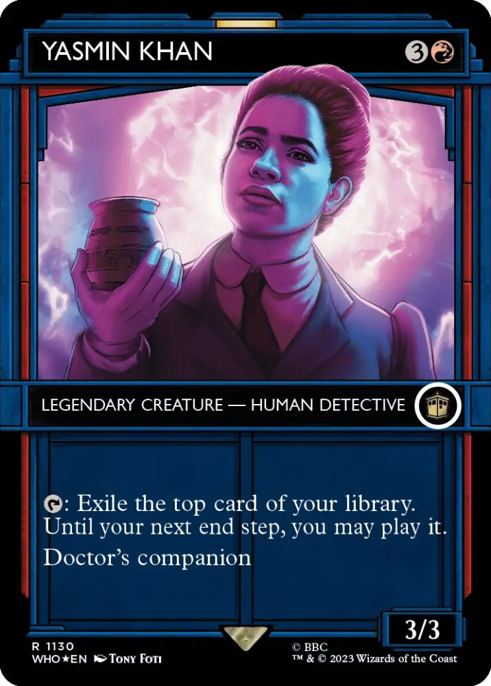 Yasmin Khan (Showcase) (Surge Foil) [Doctor Who] - MTG Single