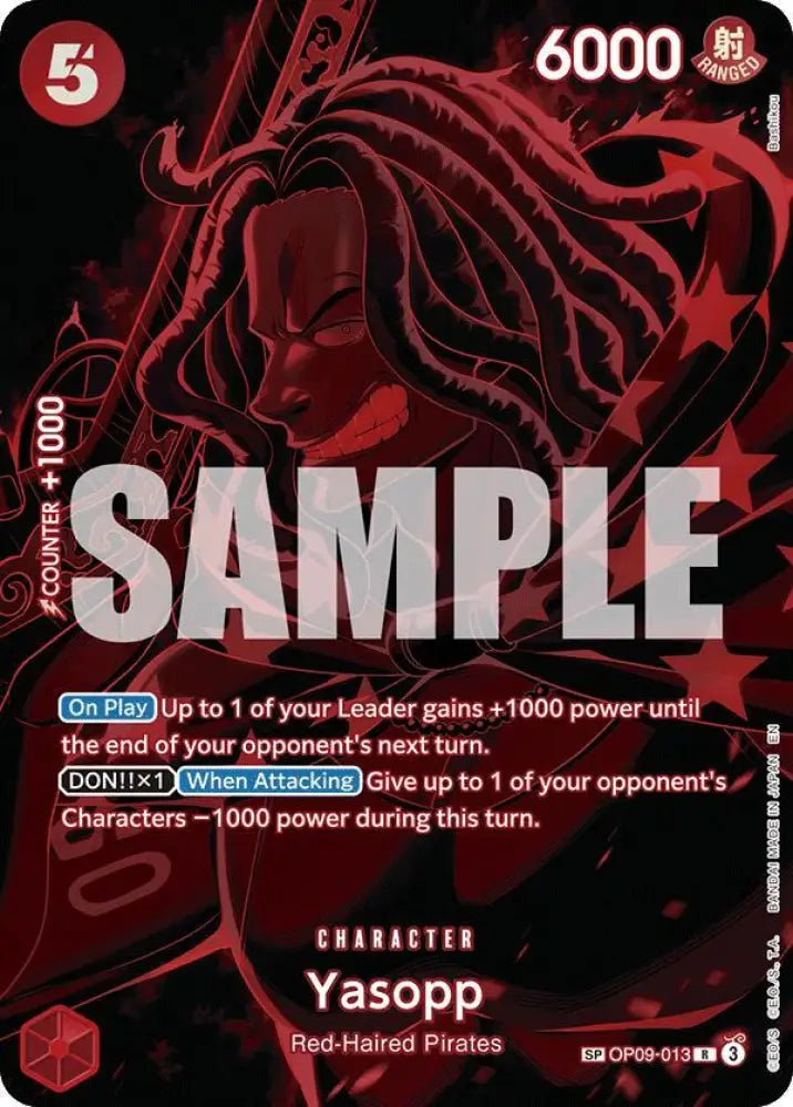 Yasopp (SP) (OP09-013) [Legacy of the Master]