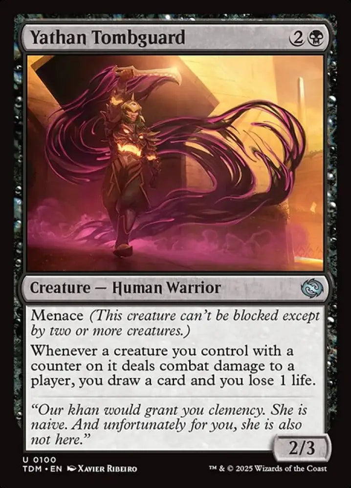 Yathan Tombguard (100) [Tarkir: Dragonstorm]