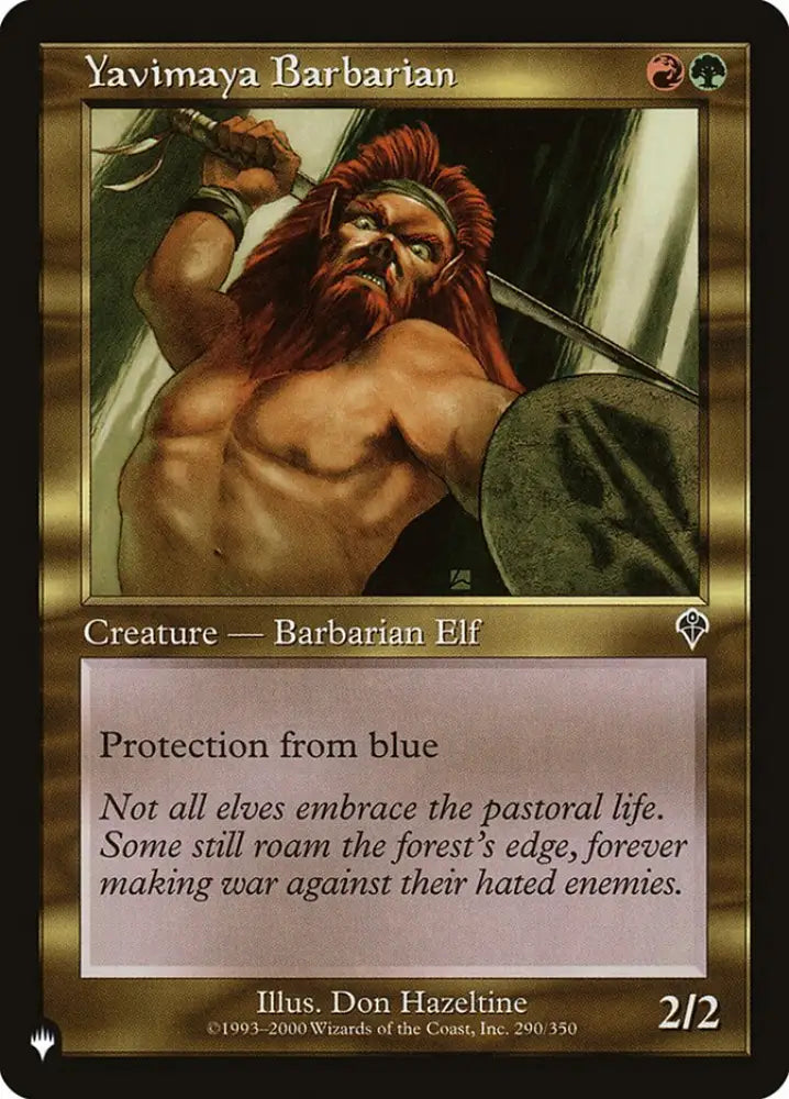 Yavimaya Barbarian [The List] - MTG Single