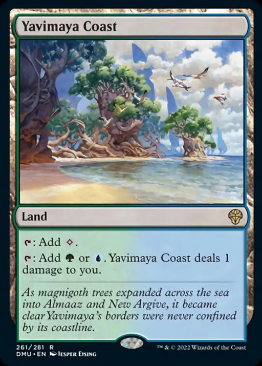 Yavimaya Coast [Dominaria United] - MTG Single