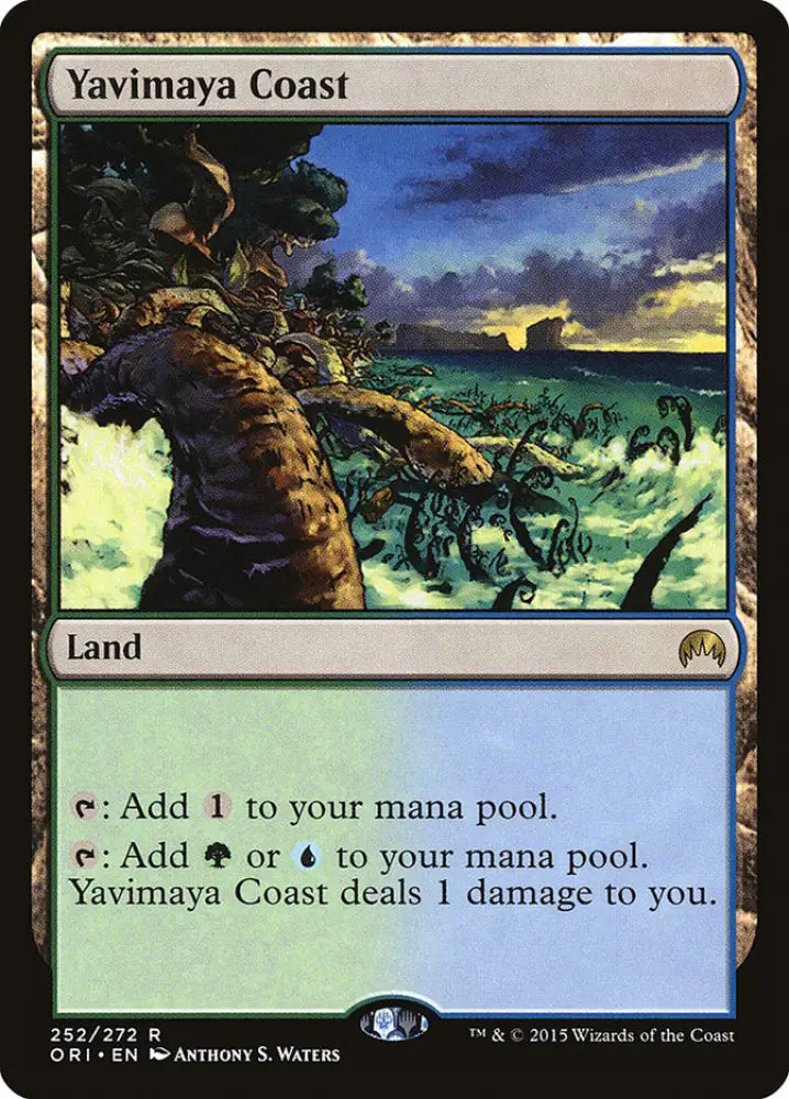 Yavimaya Coast [Magic Origins] - MTG Single