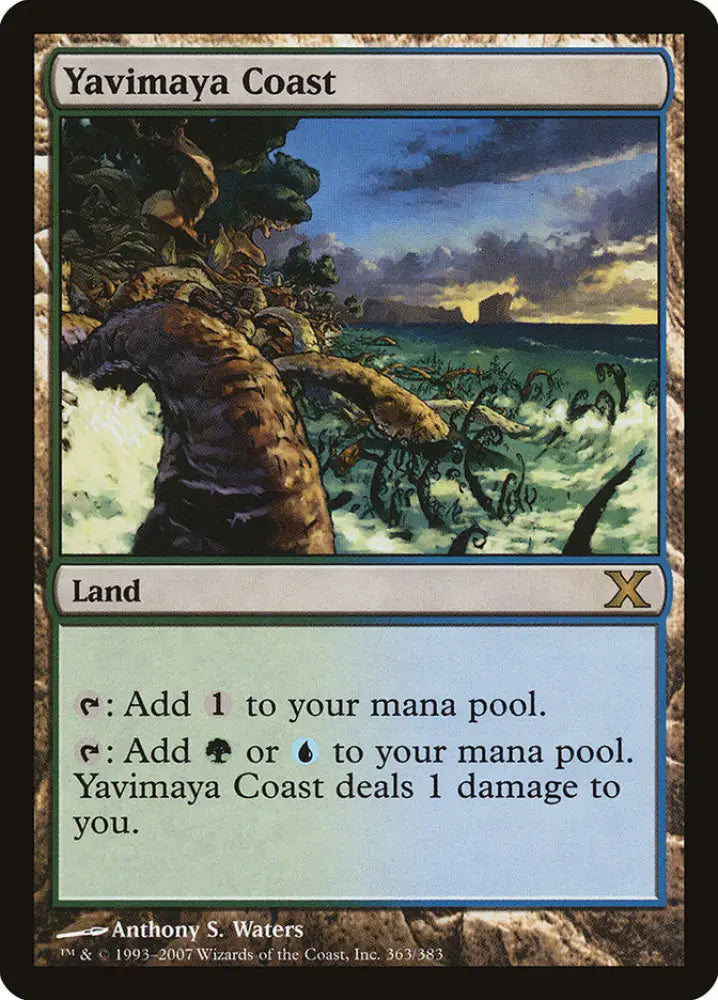Yavimaya Coast [Tenth Edition] - MTG Single