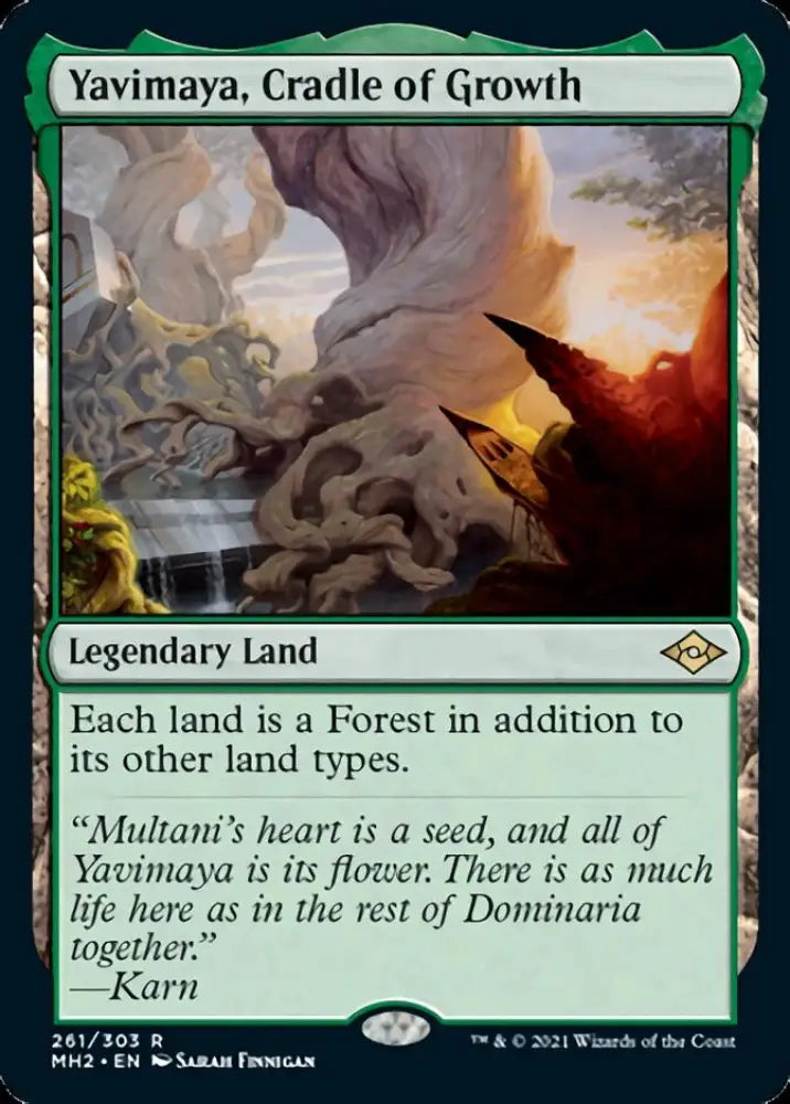 Yavimaya Cradle of Growth [Modern Horizons 2] - MTG Single