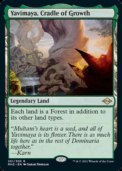 Yavimaya Cradle of Growth [Modern Horizons 2] - MTG Single