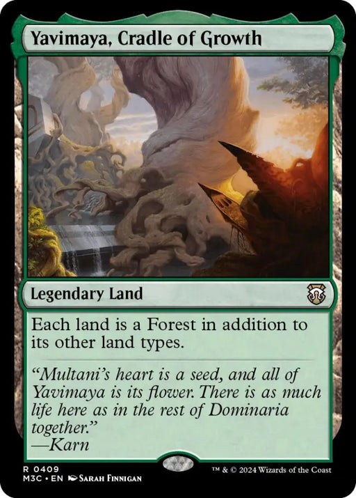 Yavimaya Cradle of Growth [Modern Horizons 3 Commander] - MTG Single