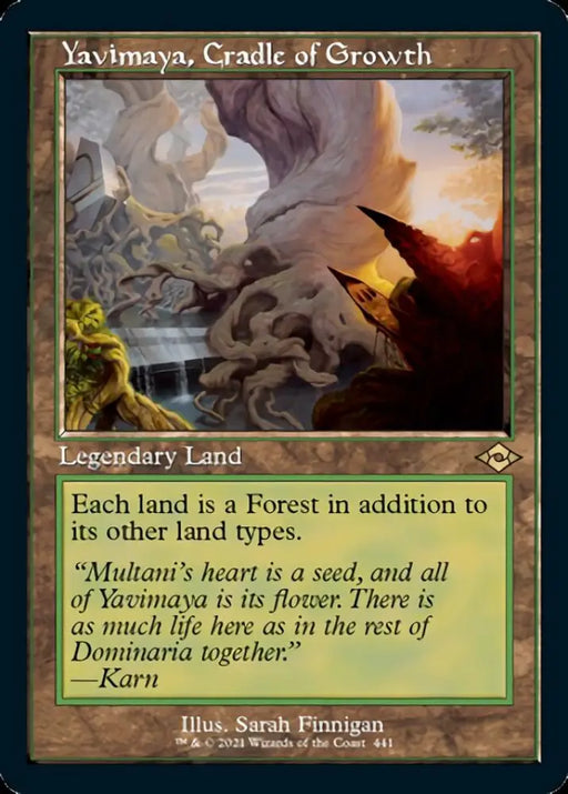 Yavimaya Cradle of Growth (Retro) [Modern Horizons 2] - MTG Single